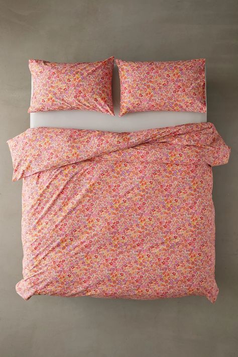 Color: Red Multi Patterned Duvet, Uo Home, Floral Duvet Cover, Floral Duvet, Bedroom Inspo, Cozy Bed, Fabric Bag, Duvet Sets, Duvet Insert