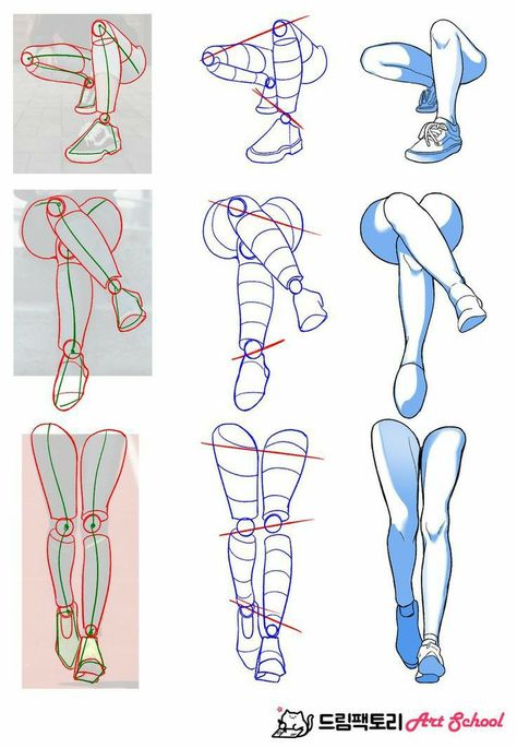 Legs Drawing, Drawing Legs, Body Drawing Tutorial, Drawing Faces, Body Reference Drawing, Architectural Drawing, Digital Painting Tutorials, Fan Art Drawing, Anatomy Reference