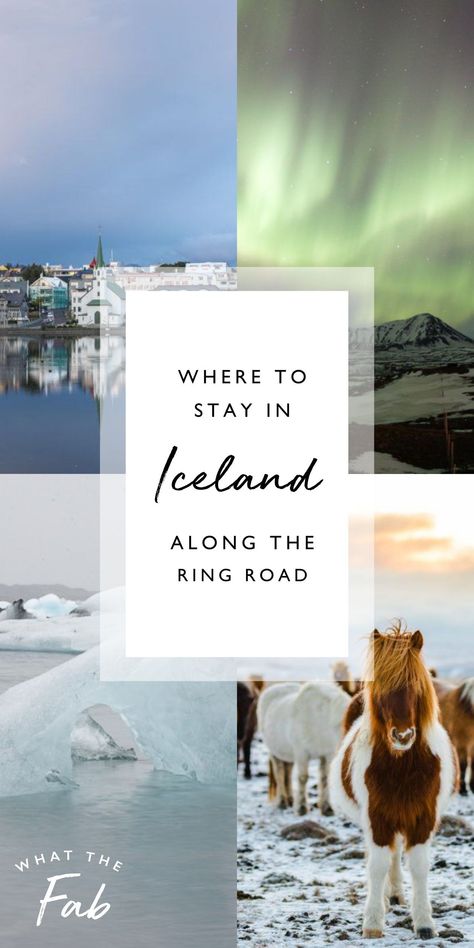 The Nordic nation of Iceland is well known for its vast, natural beauty. Traveling around Iceland, you can definitely feel that lack of human presence, which is why I’m covering where to stay in Iceland around the Ring Road | Where to Stay in Iceland along the Ring Road | What The Fab. Iceland Travel Tips: what to wear, how many days to stay Places To Go In Iceland, Where To Stay In Iceland, Iceland Winter Travel, Husavik Iceland, Iceland Must Do, West Fjords Iceland, Ring Road Iceland, Travel Iceland, Iceland Itinerary Summer