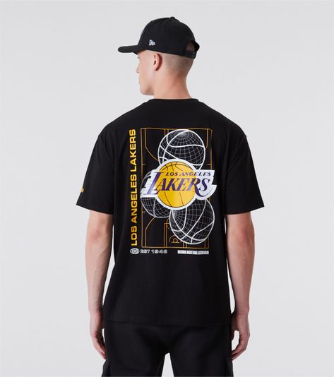 Nba Tshirt Design, Football Tshirt Designs, Basketball Apparel, Tshirts Ideas, Lakers Basketball, Basketball Tees, Oversized Tees, Retro Graphic Tees, Bo Peep