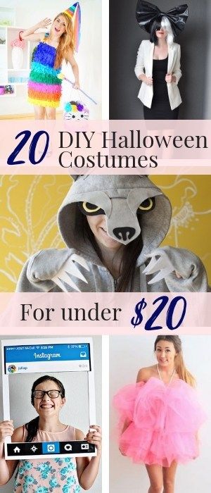 Easy DIY Halloween costume ideas for women that cost less than twenty dollars to make. Each of these clever and cute halloween costumes come with shoppable links to make them quickly and easily. These are great for work, for college, and even for families. #diyhalloween #diycostume #halloweencostume Simple Costumes, Easy Diy Halloween Costumes, Diy Halloween Costume Ideas, Creative Halloween Costumes Diy, Halloween Costume Ideas For Women, Costume Ideas For Women, Diy Costumes Women, Easy Diy Costumes, Diy Halloween Costumes For Women