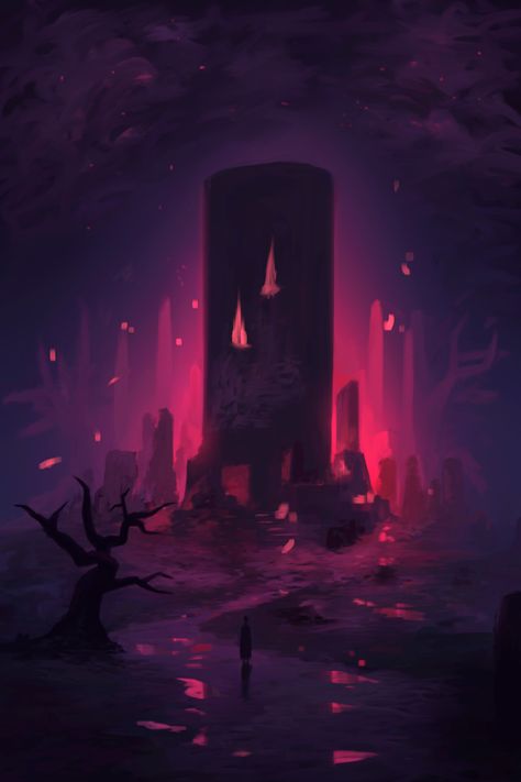 ArtStation - The Abyss, Daniel Benite Abyss Painting, Abyss Art, The Abyss, Dnd Maps, Saved Pins, Witch Art, Spell Book, Horror Art, Cool Wallpaper