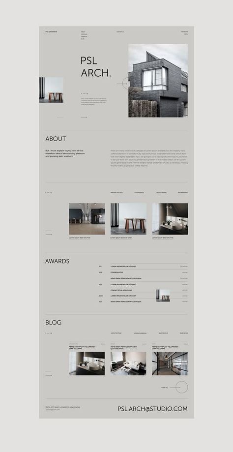 Minimal Presentation Design Layout, Minimal Presentation Design Architecture, Minimal Ux Design, Presentation Minimal Design, Enterprise Website Design, Resource Website Design, Photo Studio Website Design, Video Portfolio Design, Portfolio Design Behance