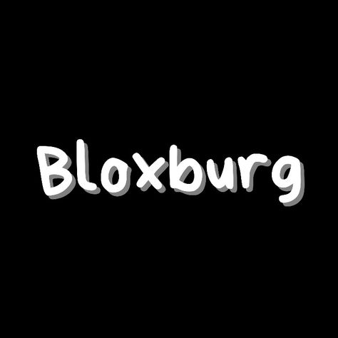 Welcome To Bloxburg Logo, Bloxburg Logo, Welcome To Bloxburg, Audi Logo, Vehicle Logos, ? Logo, Quick Saves, Black, Logos