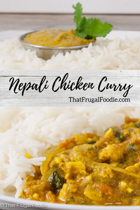 Nepali Chicken Curry, Nepalese Chicken Curry, Nepal Food Recipes, Nepali Food Recipes, Nepali Curry, Nepalese Curry, Nepal Recipes, Tibetan Recipes, Nepalese Recipes