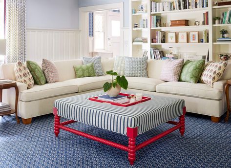 Trending: How to Add Red to Every Room — HGTV Magazine Hgtv Magazine, Pop Of Red, Latest Trend, Washi Tape, Washi, Latest Trends, Magazine, Red, Pattern