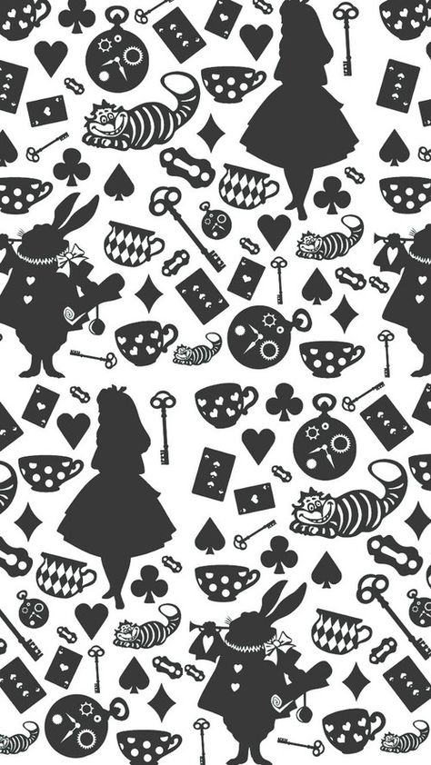 Imagem de alice in wonderland, background, and wallpaper Alice In Wonderland Background, Sweet Wallpaper, Disney Blanket, Alice Madness, Disney Background, Wonderland Quotes, Alice In Wonderland Theme, Were All Mad Here, Alice In Wonderland Party