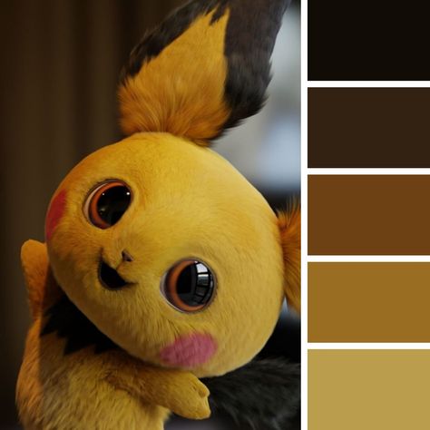 Teddy Bear Color Palette, Bear Color Palette, Colour Combos, Colour Board, Colour Palette, Color Combos, Pikachu, Art Projects, Color Palette