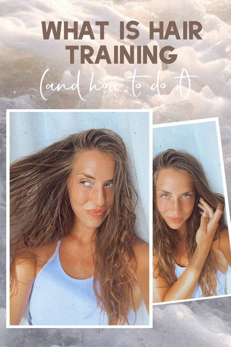 What is hair training and how to do it Train Hair To Wash Less, How To Train My Hair To Wash Less, Training Hair To Not Wash, Hair Training Tips, Hair Training Schedule, How To Train Your Hair, Hair Training, Wash My Hair, Using Dry Shampoo