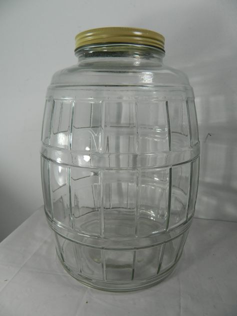 . Butter Churns, Jar Collection, Old Glass Bottles, Pickle Jar, Vintage Mason Jars, Kitchen Jars, Vintage Jars, Pickle Jars, Glass Storage Jars