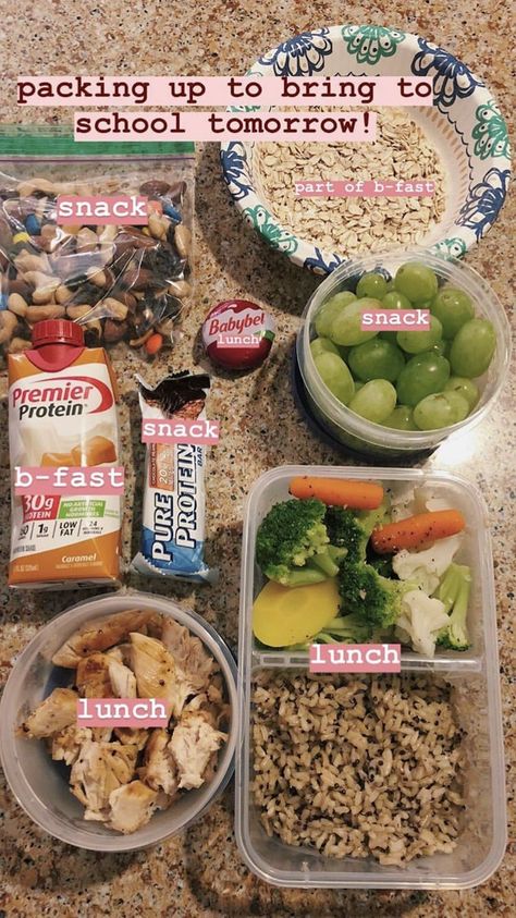 Things To Pack In Your Lunch Lunchbox Ideas, High Protein Meals For School, School Lunch High Protein, Foods That Make You Taste Good, Lunches For Nursing Students, High Protein School Lunch Ideas, Meal Prep Small Meals, School Lunch Ideas High Protein, High Protein Lunch Ideas For School