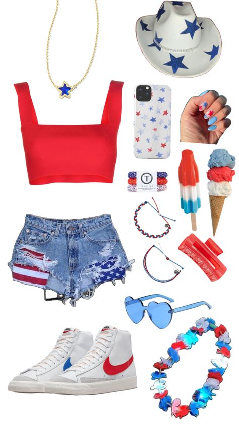 #fourthofjuly #fyp #outfit #shufflefyp #inspo #preppy 4th of july outfit!!! Preppy 4th Of July, July Outfits, 4th Of July Outfit, Outfits Preppy, 4th Of July Outfits, Event Outfit, Preppy Outfits, July 4th, Fourth Of July