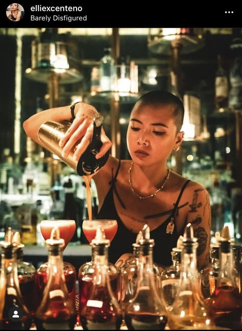 Hot Bartender Aesthetic, Nightclub Bartender Aesthetic, Bartending Photoshoot, Sports Bar Aesthetic, Karaoke Bar Aesthetic, Bartending Aesthetic, Bartender Photoshoot, Bartender Aesthetic, Female Bartender