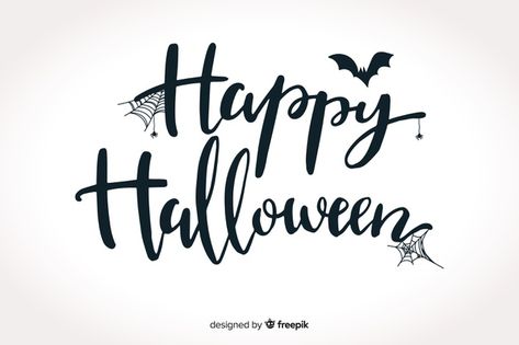 Happy halloween lettering with bat Free Vector | Premium Vector #Freepik #vector #party #halloween #celebration #happy Halloween Lettering, Halloween Web, Happy Halloween Banner, Idee Cricut, Halloween Templates, Halloween Embroidery Designs, Halloween Letters, Halloween Express, Invitation Party