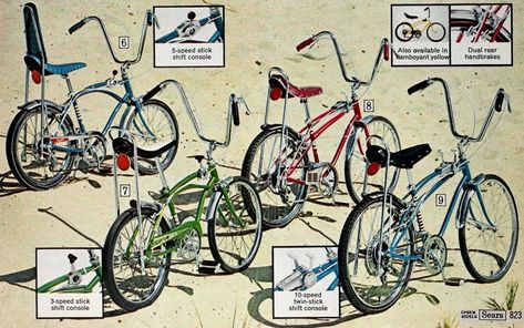 Old Fashioned Bike, Banana Seat Bike, Butterfly Bar, Retro Bikes, Schwinn Bike, Stick Shift, Speed Bike, Vintage Bicycle, Custom Bicycle