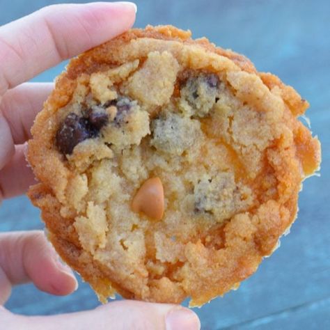 Keto Butterscotch Cookies - Maebells Keto Butterscotch, Low Carb Cookie, Butterscotch Recipes, Butterscotch Cookies, Cookies From Scratch, Silicone Baking Sheet, Keto Chocolate Chip Cookies, Keto Chocolate Chips, Recipes Appetizers