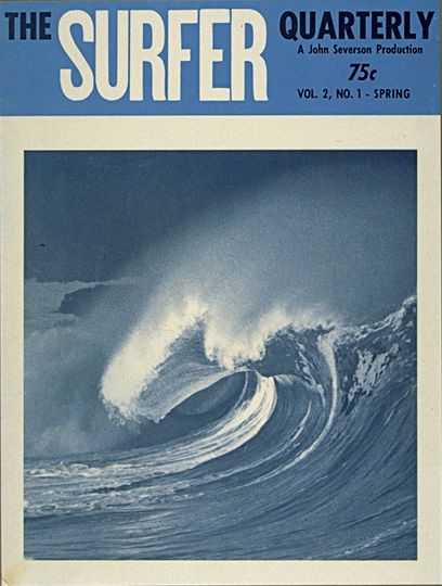 Surfer Magazine Cover, Old Surf Magazine, Vintage Posters Blue, Beach Magazine Cover, Vintage Surf Magazine, Beach Posters Prints, Blue Magazine Cover, Surf Magazine Cover, Surfer Prints