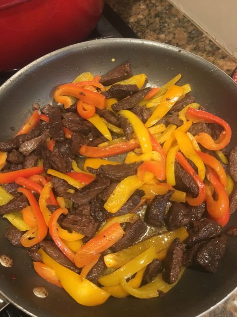 Duck Fajitas, Duck Marinade, Cooking Duck, Duck Dishes, Duck Breast Recipe, Fajita Marinade, Duck Breast, Bell Pepper Recipes, Seasoning Salt