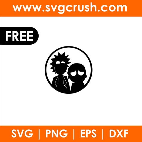 Rick And Morty Svg Free, Rick And Morty Svg, Vinyl Decal Projects, Cricut Svgs, Free Svg Files For Cricut, Free Cricut, Sticker Ideas, Free Cut Files, Cricut Free