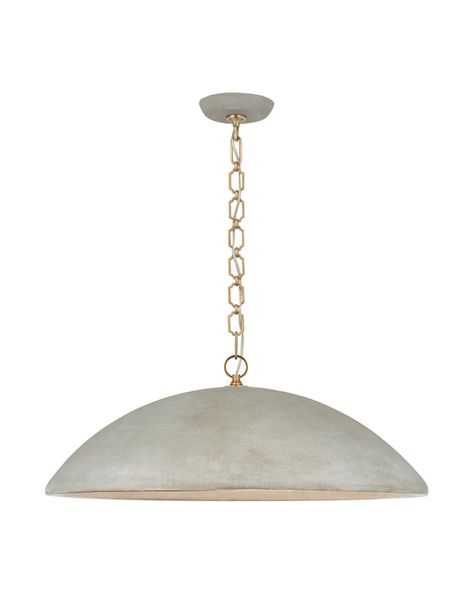 Pendants – McGee & Co. Elliot Pendant, Concrete Pendant, Mcgee & Co, Kitchen Pendants, Kitchen Pendant Lighting, Classic Metal, Custom Upholstery, Beautiful Kitchens, Visual Comfort