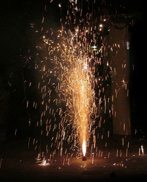 Ground fireworks and sparklers. New Year's Eve Fourth of July Diwali celebration time. Night photography by Sherrie Thai of Shaireproductions.com Diwali Fireworks Photography, Diwali Sweets Photography, Sweets Photography, Birthday Fireworks, Diwali Fireworks, Diwali Crackers, Diwali Photography, Fireworks Pictures, Fireworks Photography