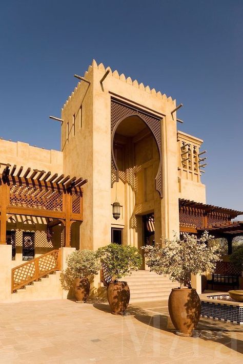 Arabic Architecture, Moorish Architecture, Dubai Architecture, Morocco Style, Classic Villa, Moroccan Interiors, Vernacular Architecture, Moroccan Design, Traditional Architecture