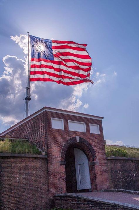 Baltimore, Baltimore, Maryland, Fort McHenry NPS, Entrance. Fort Mchenry, Francis Scott Key, Scenic Pictures, I Love America, Star Spangled Banner, The Everygirl, America Flag, Baltimore Maryland, Star Spangled