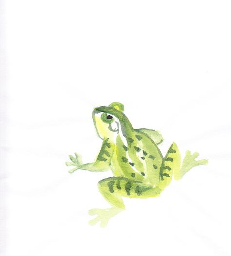 Watercolor Frog Frog Watercolor, Painted Frog, Baby Frog, Inspiration Painting, Watercolor Ideas, Colour Ideas, Tat Ideas, Watercolor Inspiration, Art Inspiration Painting