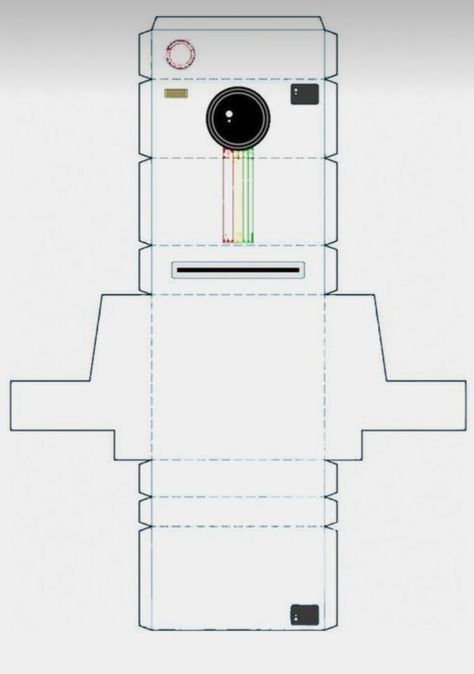 Paper Camera Template Free Printable, Paper Camera, Schedule Board, Emotions Preschool, Templates Printable Free, Paper Cutout, Paper Toys, Lego Ninjago, Scrapbook Pages