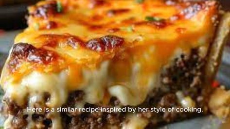 Pioneer Woman Cheeseburger Pie Loaded Meatloaf Casserole, Loaded Meatloaf, Potatoes And Bacon, Swiss Steak Recipes, Bacon Jam Recipe, Meatloaf Casserole, Cheeseburger Pie, Cheesy Potato Casserole, Swiss Steak