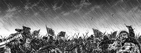 Kingdom Banner, Manga Creation, Fictional Places, Kingdom Manga, Anime Pictures, Manga Panels, Cool Anime Pictures, Cover Photos, Desktop Wallpaper