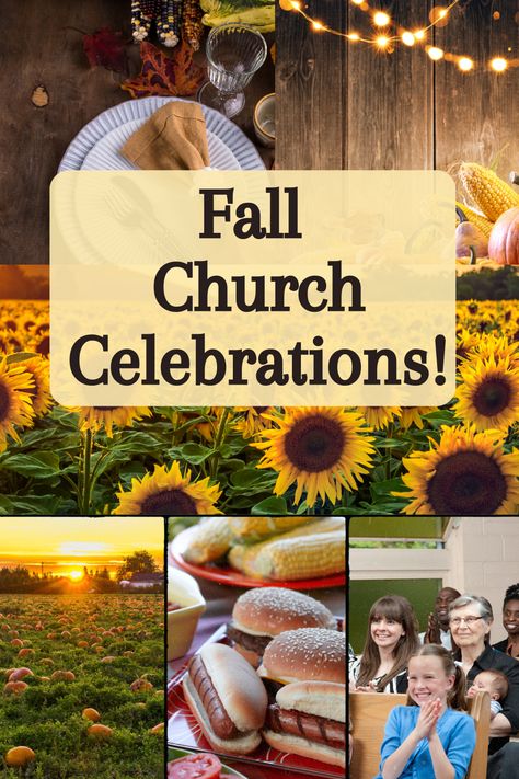 Fall Celebration Ideas, Church Homecoming Decorations, Christian Harvest Party, Church Homecoming Ideas, Fall Festival Ideas For Church, Harvest Decorations For Church, Church Fall Festival Ideas, Church Event Ideas, Fall Church Decorations