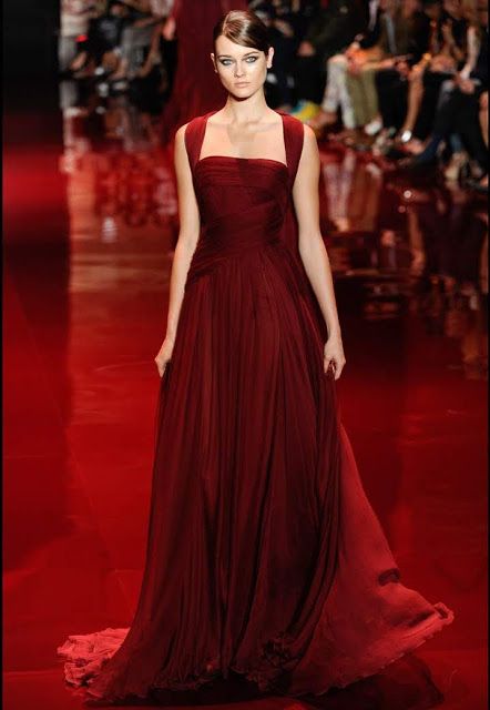 Red Dress Haute Couture, Fancy Dresses Red, Elie Saab Haute Couture, Formal Evening Wear, Royal Clothing, Fashion Attire, Glam Dresses, Elie Saab, Event Dresses