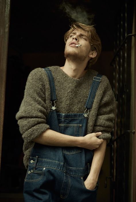 Baptiste Radufe for Red Milk Magazine’s  by Byron Mollinedo Cottagecore Mens Fashion, Cottagecore Men, Mens Cottagecore, Masc Cottagecore, Cottagecore Aesthetic Outfits, Baptiste Radufe, Masc Fashion, Aesthetic Outfits Men, Cottagecore Outfits