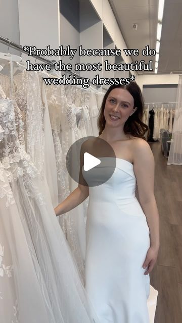 Marcella's Bridal on Instagram: "Looking for beautiful wedding dresses? We’ve got you😉 

Visit us and see our wide selection of beautiful dresses!! Our women-owned, local bridal shop carries world renowned designers and dresses for every body type 🫶🏼

#beautifulweddingdress #weddingdressstyles #simpleweddingdress #localbridalshop #spokanebride #bridalshop #brides #spokanebridalshop #womenownedbusiness #smallbridalshop #sayyestoyourdreamdress" Most Beautiful Wedding Dresses, Bride Inspiration, And Dresses, Beautiful Wedding Dresses, Bridal Shop, Wedding Dresses Simple, Wedding Dress Styles, Beautiful Weddings, Body Types