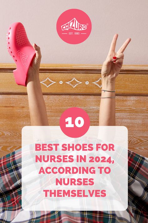 If you're on your feet all day, try these shoes.

Clogs can be a polarizing topic amongst medical professionals; you either love them or you hate them. For those who love them, Calzuro is the way to go. Engineered to withstand hours of continual use, the brand's classic clog is renowned for being autoclavable, meaning they can be sterilized in the workplace. They're slip-resistant, come in tons of colors, and you can switch up your look with detachable straps. Nursing Crocs, Shoes For Nurses, Best Nursing Shoes, Super Birki, Most Popular Shoes, Nursing Clogs, Cloud Shoes, Hoka Clifton, Affordable Shoes