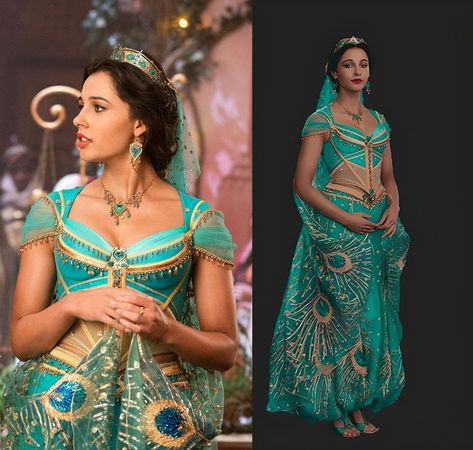 Disney Princess Inspired Dresses, Cregan Stark, Disney World Princess, Eid Looks, Aladdin Costume, Princess Jasmine Costume, Disney Princess Fashion, Latest Bridal Dresses, Jasmine Dress