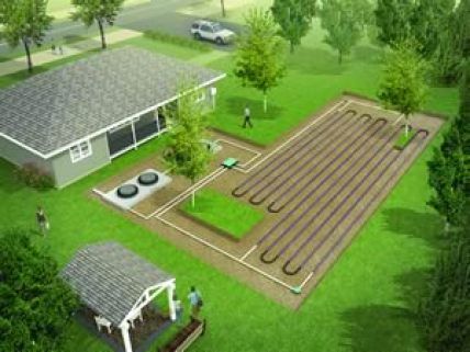 Aerobic Septic System, a Rundown of How They Work and Cost Aerobic Septic System Landscaping, Septic System Landscaping, Septic Mound Landscaping, Aerobic Septic System, Septic System Installation, Septic Tank Design, Septic Systems, Liquid Waste, Modern Homesteading