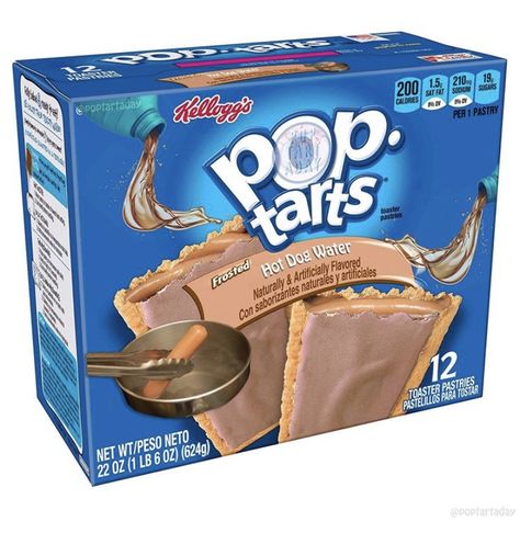 Poptart Flavors, Hot Dog Water, Weird Oreo Flavors, Meme Food, Pop Tart Flavors, Funny Food Memes, Food Meme, Weird Snacks, Food Flavors