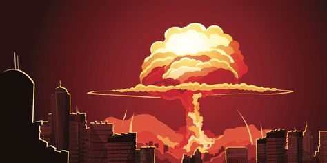 When a missile scare sent Hawaiians scrambling in fear of a North Korean nuclear warhead, many people didn't know what to do or where to take shelter. Big Bomb, Nuclear Explosion, Mushroom Cloud, Fallout Shelter, Nuclear Disasters, Take Shelter, Arms Race, Survival Shelter, Cartoon Posters