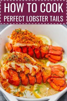 Broiled Lobster Tail In Oven, Baked Lobster Tail Oven, How To Cook Lobster Tails, Lobster Tail Recipe Baked, Lobster Tail Oven, Langostino Recipes, Broiled Lobster Tail, Easy Lobster Tail Recipe, Best Lobster Tail Recipe