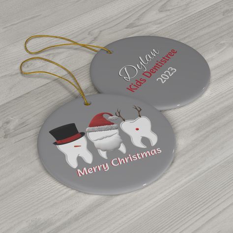 Dental Ornaments Diy, Dental Christmas, Dental Art, Dental Hygienist, Dental Assistant, Ornaments Diy, Merry Christmas, Ships, Christmas Ornaments