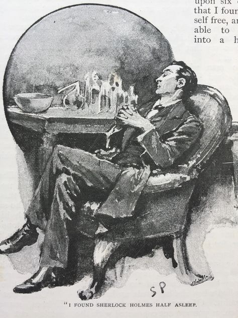 A Case of Identity, Sidney Paget, The Strand Magazine, September 1891 Sherlock Holmes Vintage, Sidney Paget, Sherlock Illustration, Sherlock Wallpaper, Sherlock Holmes Stories, Sherlock Holmes 3, Sherlock 3, My Diary, Sherlock John