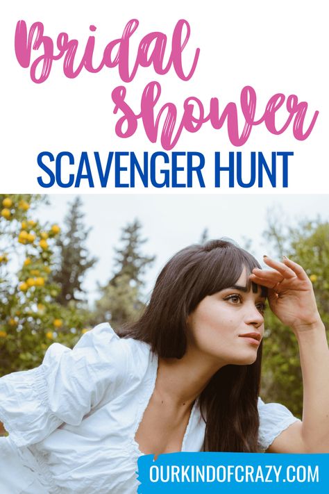 Bridal Shower Scavenger Hunt Ideas, Bridal Scavenger Hunt, Bridal Shower Scavenger Hunt, Bachelorette Scavenger Hunt, Bridal Shower Games Funny, Scavenger Hunt Clues, Photo Scavenger Hunt, Bridal Theme, Bridal Shower Photos