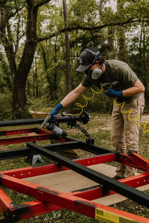 How We Turned a $499 Harbor Freight Trailer into a Rugged Teardrop Trailer Harbor Freight Trailer Camper, Harbor Freight Trailer, Trailer Build, Trailer Camper, Harbor Freight, Teardrop Camper, Teardrop Trailer, Diy Camping, Camper Trailers