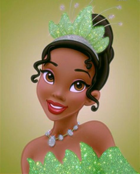 Tina Princesa Disney, Princess Tina, Princess Tiana Birthday Party, Tiana Birthday Party, Elephant Painting Canvas, Zombie Princess, Disney Drawing Tutorial, Tiana Disney, Disney Frames