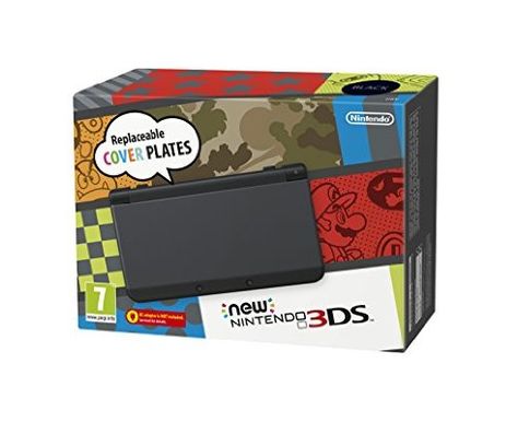 Nintendo Handheld Console 3DS - New Nintendo 3DS - Black Nintendo Handheld, New Nintendo 3ds Xl, Legend Of Zelda Majora's Mask, Nintendo 3ds Games, Gameboy Advance Sp, Pocket Rocket, Handheld Console, Nintendo 2ds, New 3ds