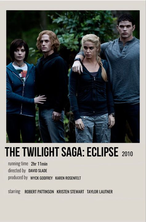 Twilight Movie Poster Eclipse, Eclipse Movie Poster, Twilight Eclipse Poster, Twilight Movie Poster, Eclipse Poster, Twilight Tattoos, Twilight Eclipse, Twilight Poster, Polaroid Movie Poster