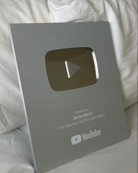 Youtube Setup Room, Youtube 100k Plaque Aesthetic, Youtube Award Aesthetic, 1 Million Subscribers Youtube Aesthetic, Youtube Followers Aesthetic, 1000 Subscribers Youtube Aesthetic, 10k Subscribers Youtube Aesthetic, Monetized Youtube Aesthetic, 100k Subscribers Youtube Plaque