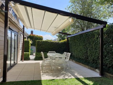 Oztech Retractable Roof Systems NZ Backyard Overhang Ideas, Pergola Open And Close, Pergola For Privacy, Pergola With Cover, Wood Pergola With Retractable Canopy, Pergola Under Balcony, Pergola With Retractable Shade, Awning Ideas Patio Retractable Pergola, All Season Pergola